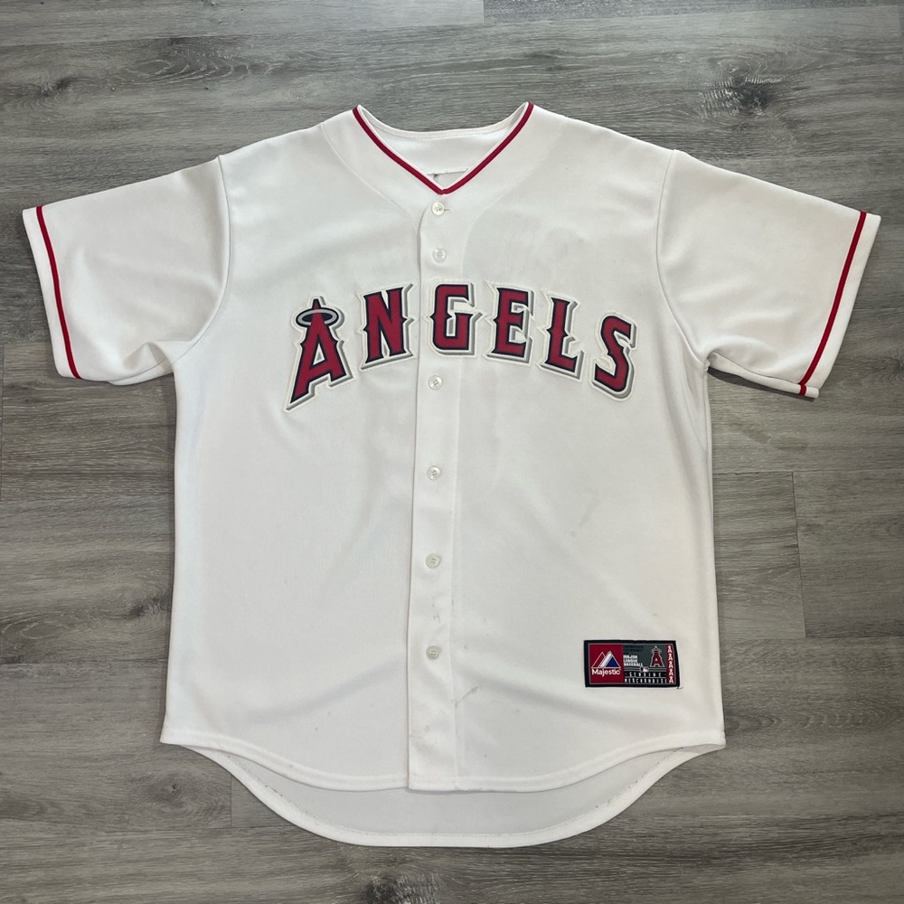 Majestic MLB Genuine Merchandise Los Angeles Angels Albert Pujols Jersey #5